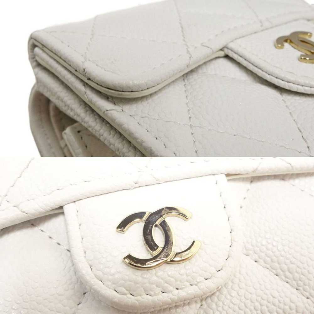 Chanel CHANEL Classic Small Wallet Coco Mark A844… - image 5