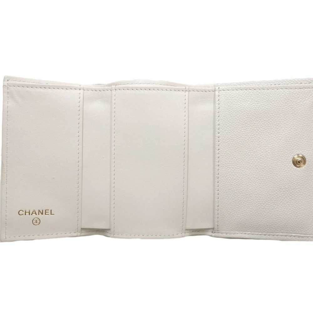 Chanel CHANEL Classic Small Wallet Coco Mark A844… - image 6