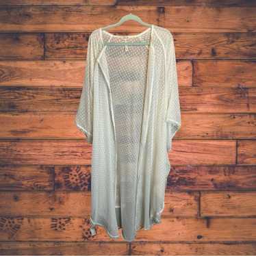 Free People Intimately Free People White Long Lin… - image 1