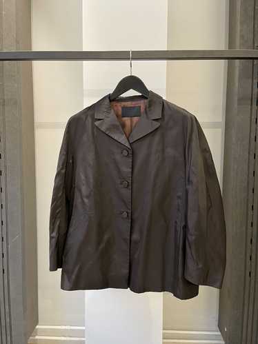 Prada Prada Silk Vintage 90s Button Up Jacket