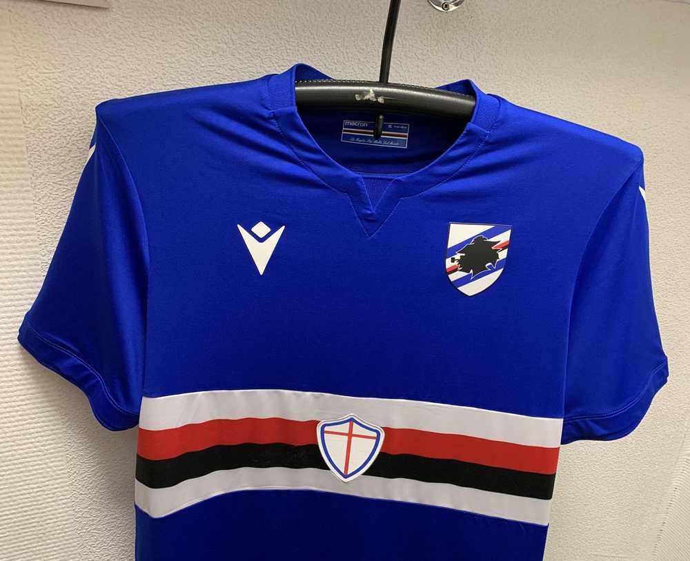 Jersey × Macron × Soccer Jersey Sampdoria fc macr… - image 2