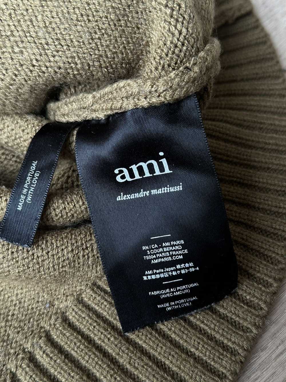 AMI AMI Paris de Coeur Turtleneck Sweater - image 3
