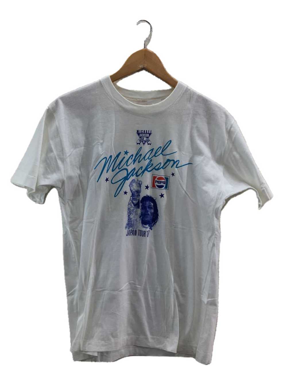 80S/Michael Jackson Japan Tour 87/T-Shirt/ /Cotto… - image 1
