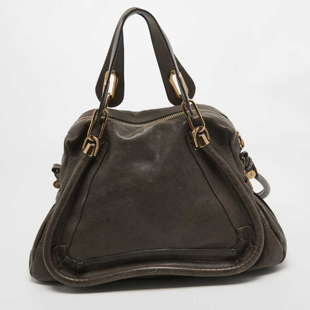 Chloe CHLOE Brown Leather Medium Paraty Satchel - image 4