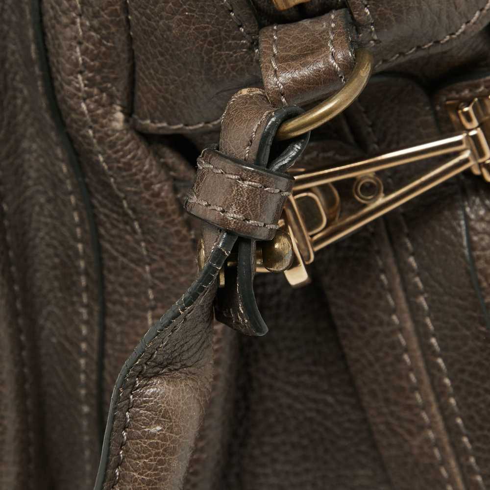 Chloe CHLOE Brown Leather Medium Paraty Satchel - image 6