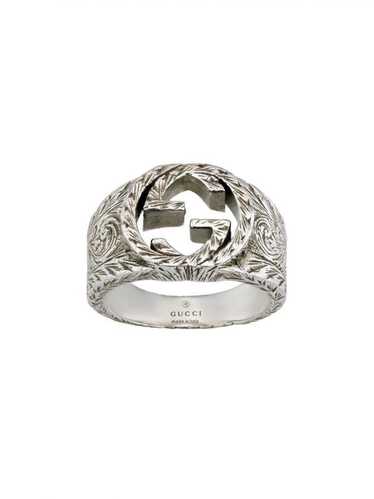 Gucci 925 Sterling Silver Interlocking G Ring