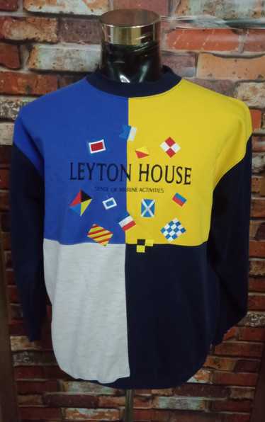 Racing × Vintage Vintage 90's LEYTON HOUSE Sweatsh