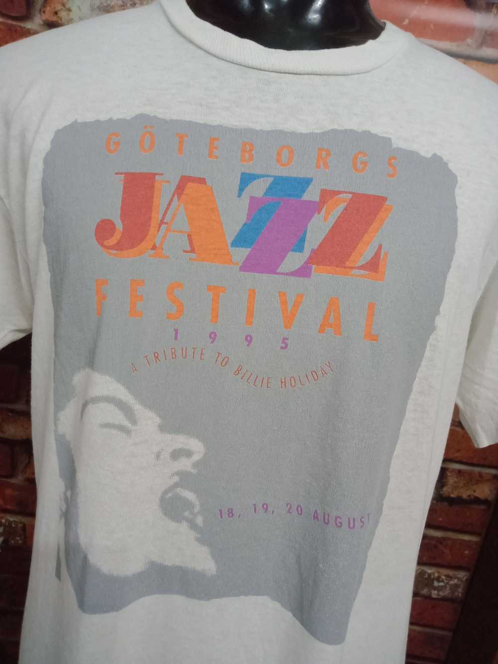 Band Tees × Vintage 1990 Billie Holiday Lady Day … - image 6