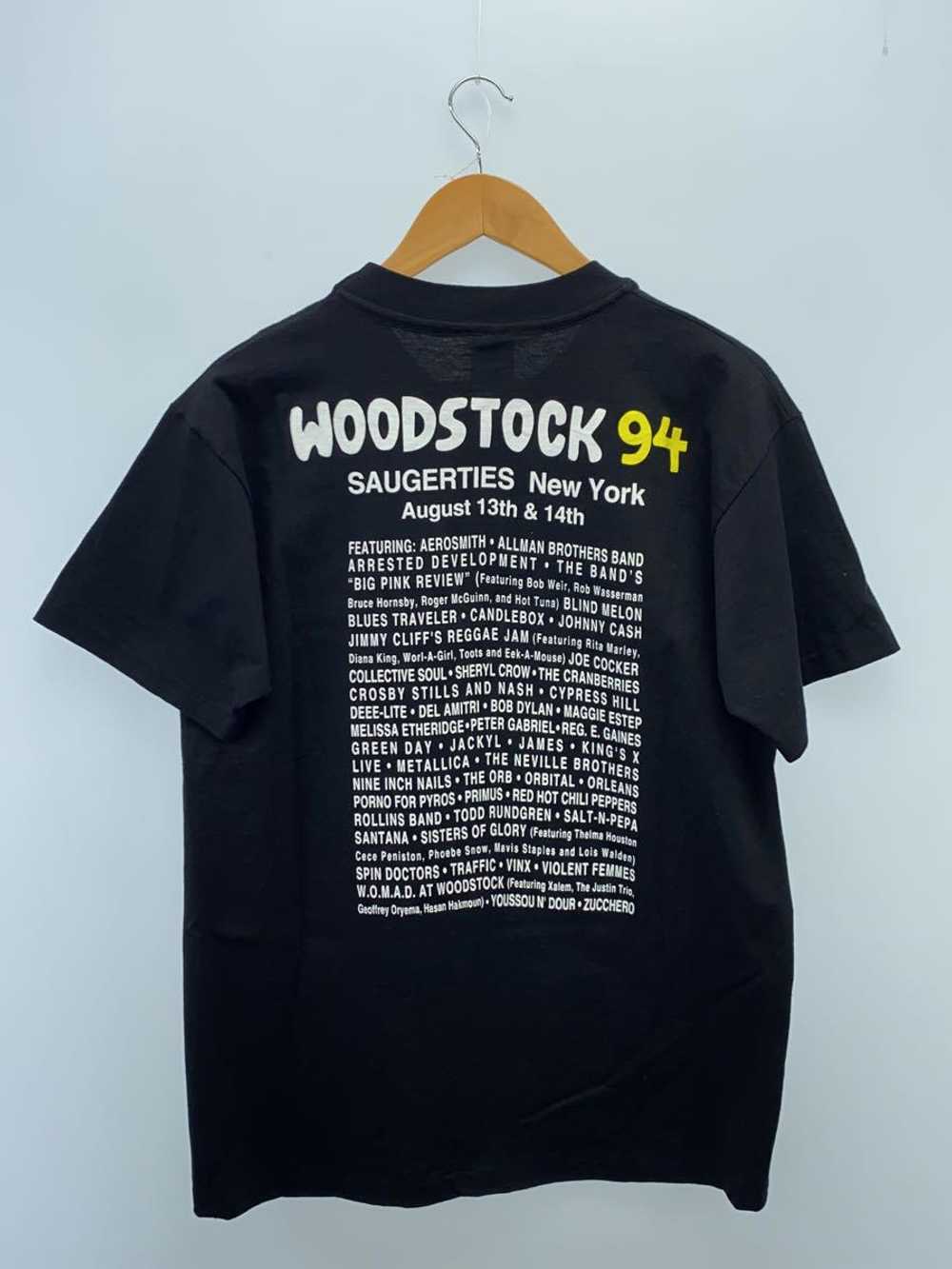 90S/Gem/Woodstock 94/Tour Print T-Shirt/L/Cotton/… - image 2