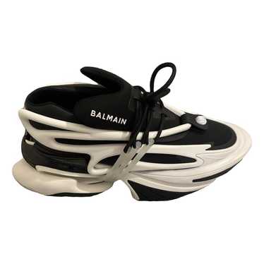 Balmain Leather low trainers - image 1