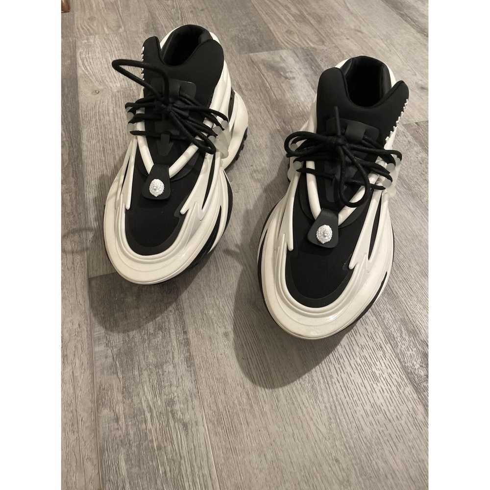 Balmain Leather low trainers - image 2
