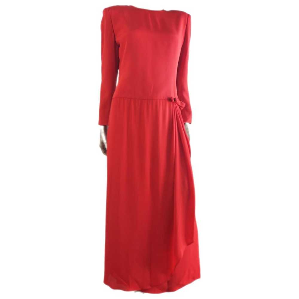 Carolina Herrera Silk maxi dress - image 1