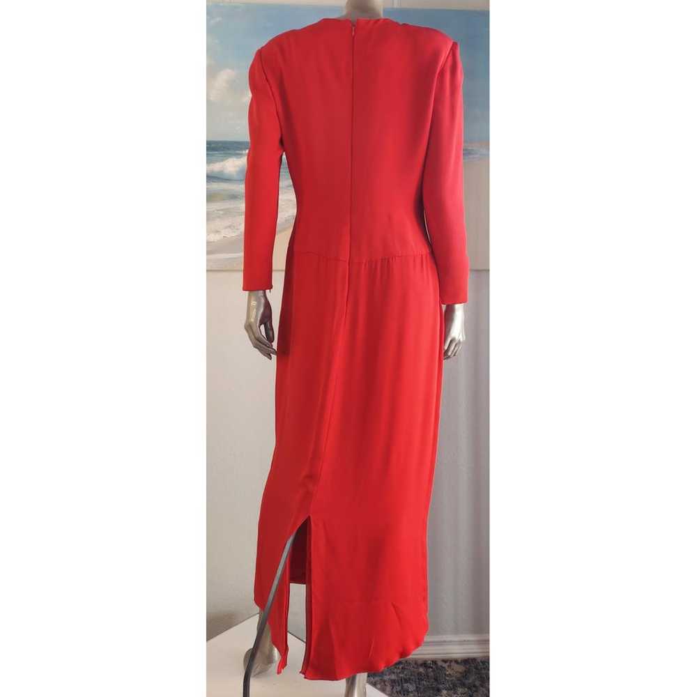 Carolina Herrera Silk maxi dress - image 8