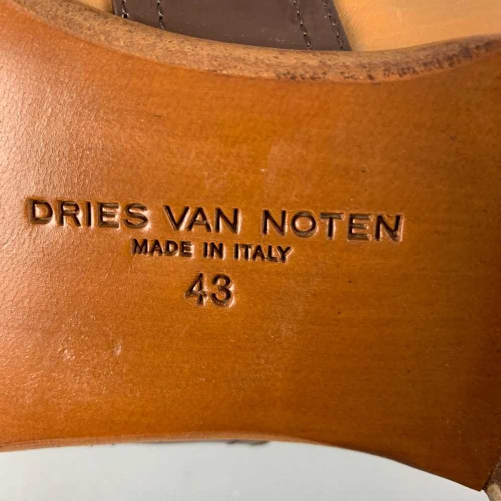 Dries Van Noten Leather lace ups - image 8