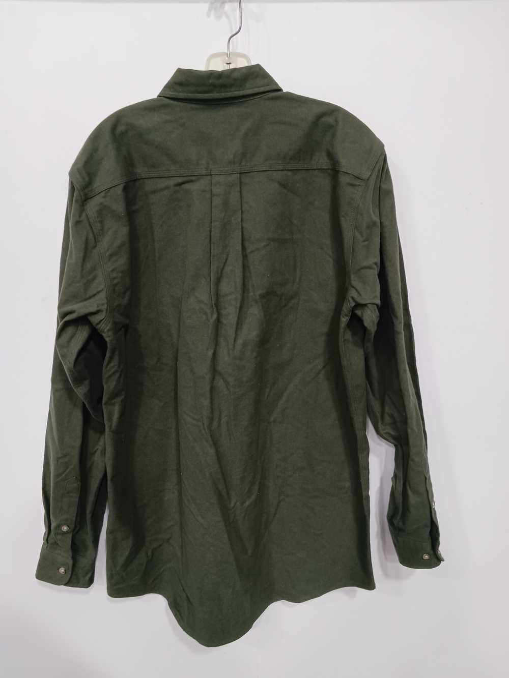 Carhartt Men's Carhart Green Button Up Shirt Size… - image 2