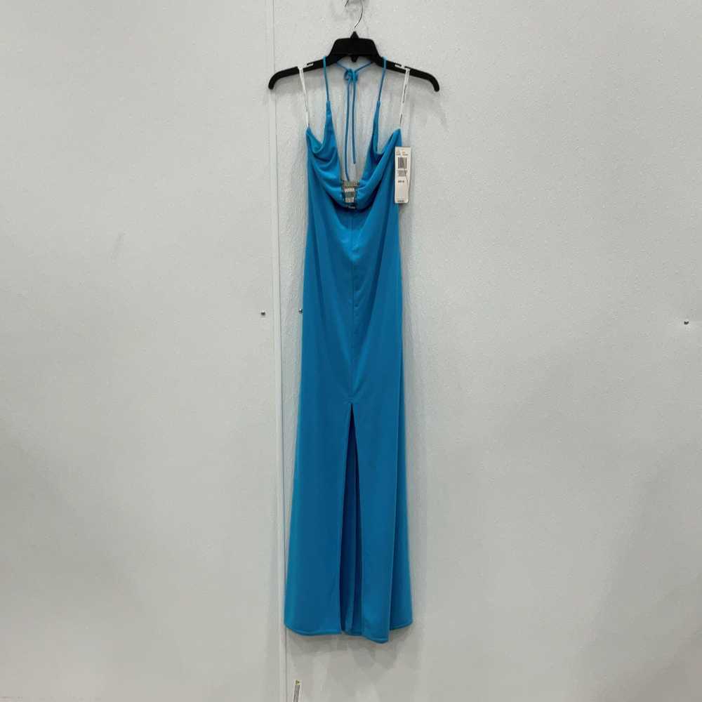 Morgan & Co. NWT Womens Blue Sleeveless Scoop Nec… - image 1