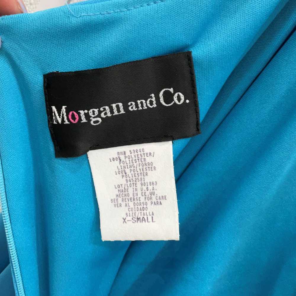 Morgan & Co. NWT Womens Blue Sleeveless Scoop Nec… - image 5