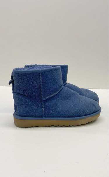 UGG Classic Mini Ankle Milky Way Booties Blue 7