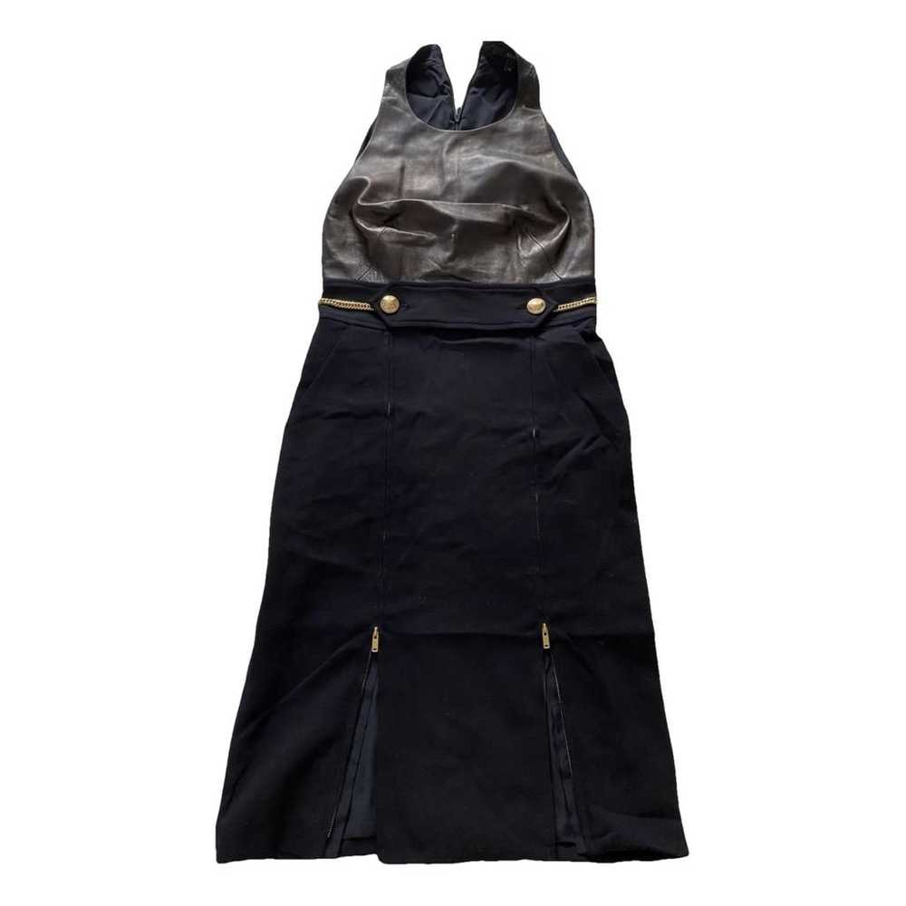 Gucci Leather mid-length dress - image 1
