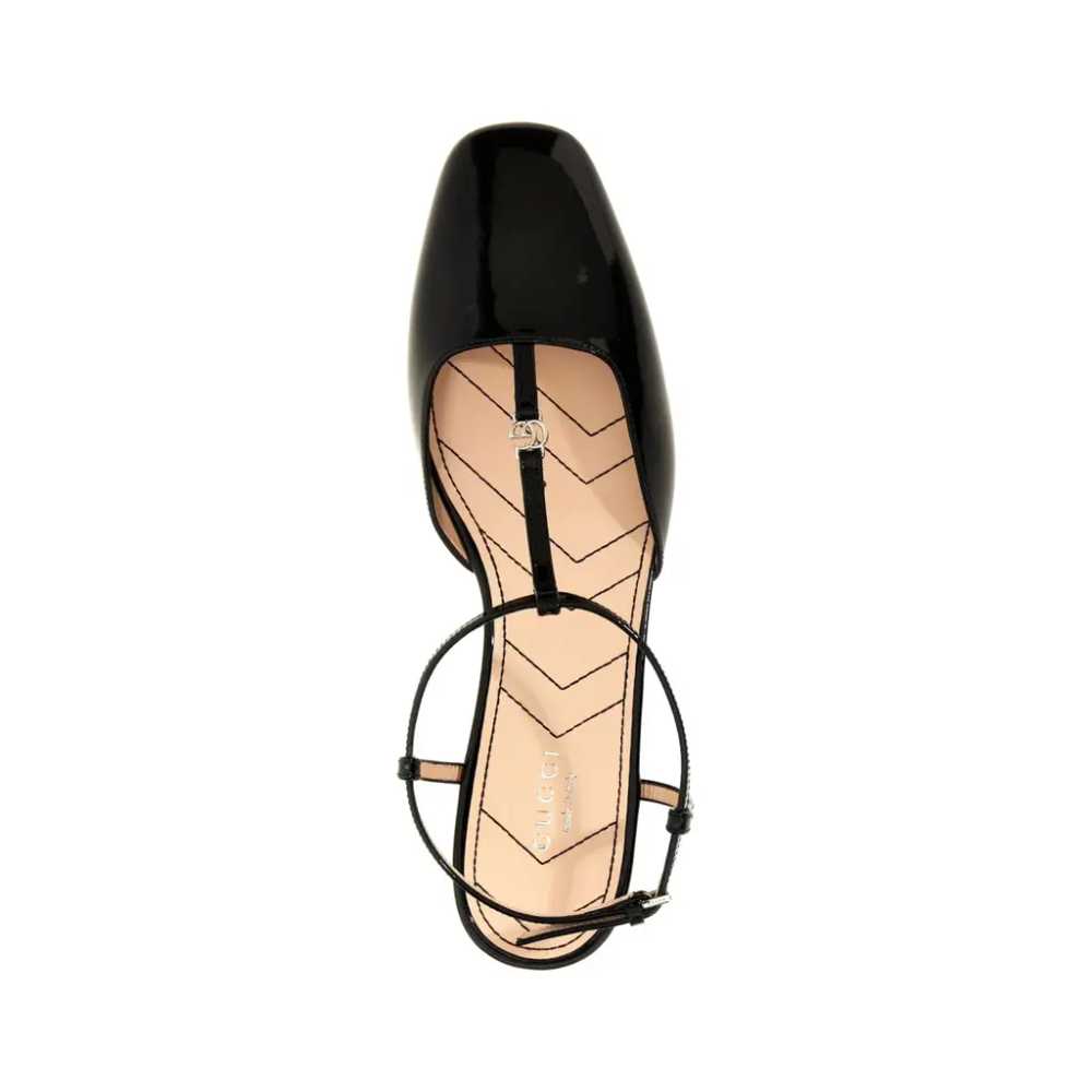 Gucci Leather ballet flats - image 3