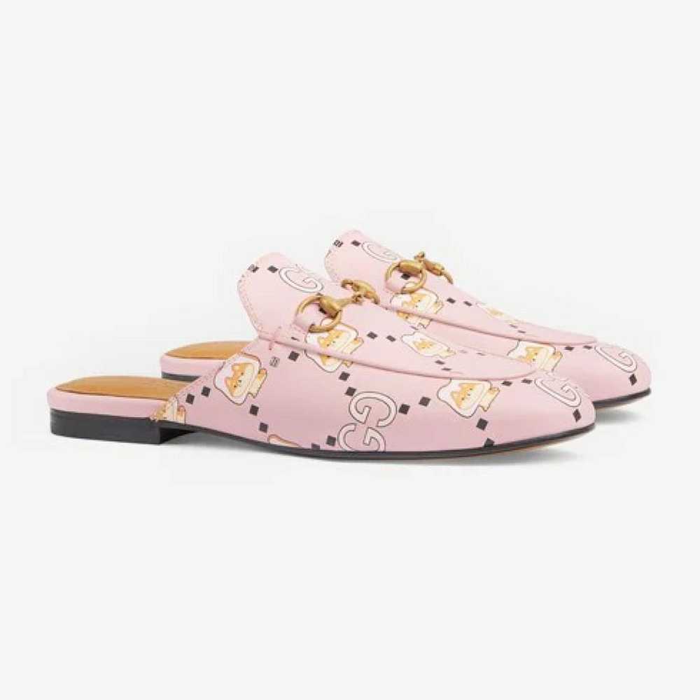 Gucci Princetown leather sandals - image 2