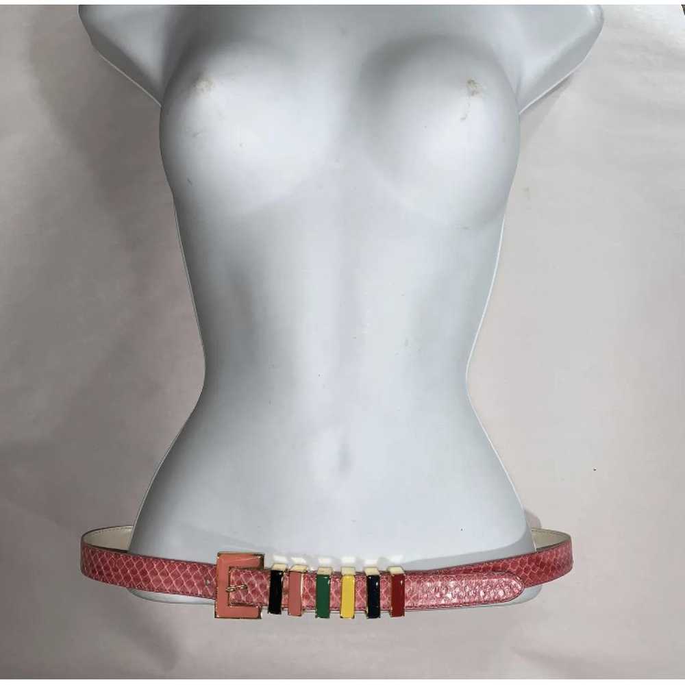 Valentino Garavani Exotic leathers belt - image 2