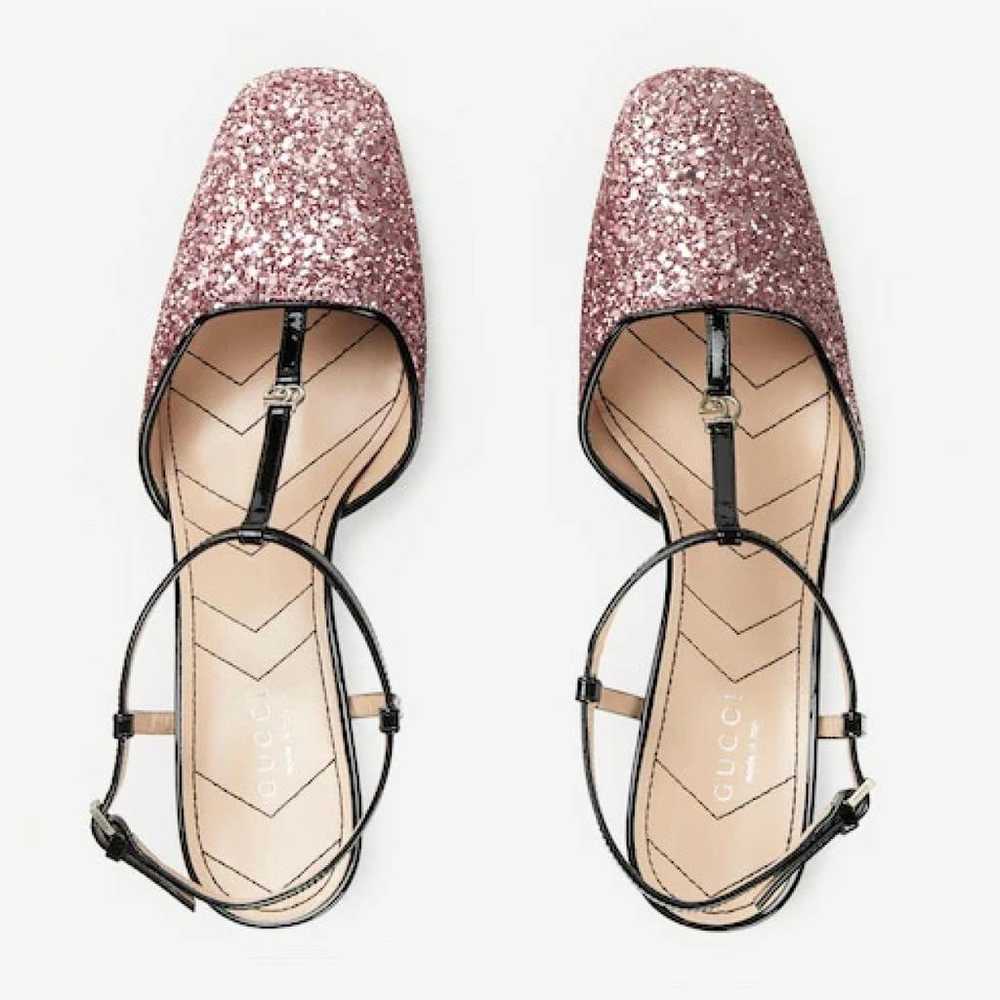 Gucci Glitter heels - image 2