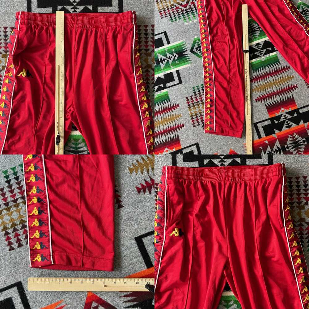 Kappa Kappa Sweatpants Men’s Size 2XL Red Logo St… - image 4