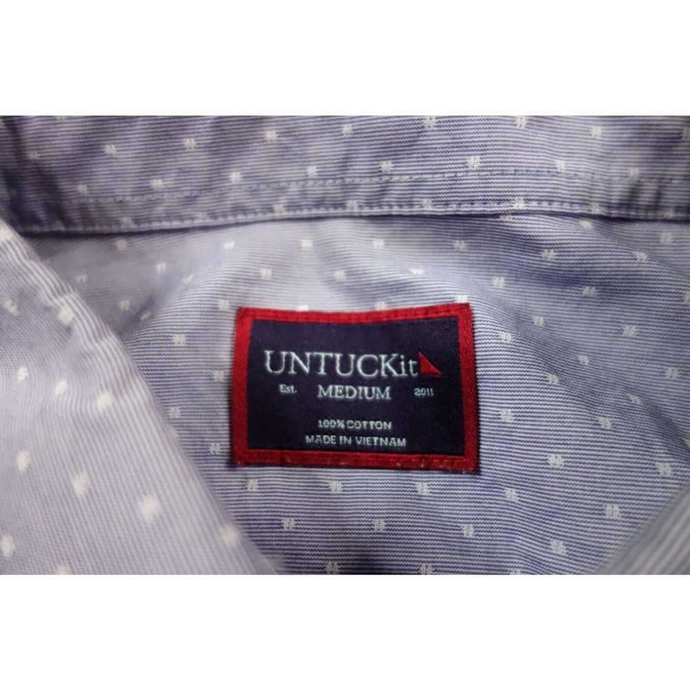 UNTUCKit UNTUCKit Shirt Mens Medium Blue Button U… - image 3