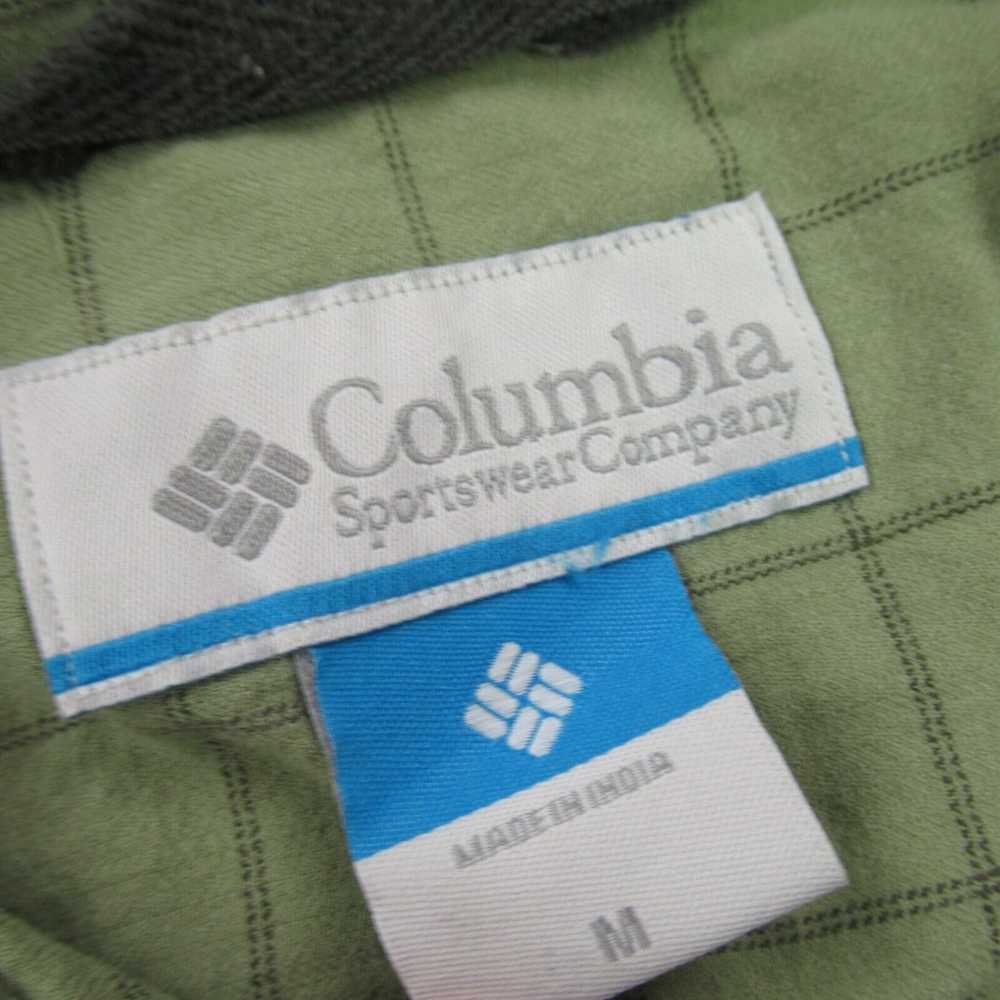 Vintage Columbia Shirt Mens Medium Long Sleeve Po… - image 3
