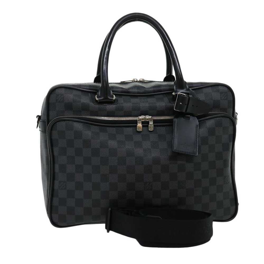 LOUIS VUITTON Damier Graphite Ikar Hand Bag N2325… - image 1