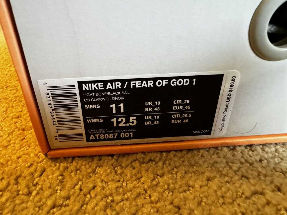 Fear of God × Nike Nike x Fear of God Air Raid “L… - image 9