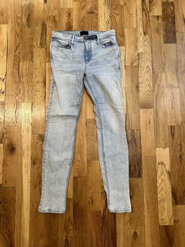 Rta Rta Siners Washed Blue Denim Jeans Size 31