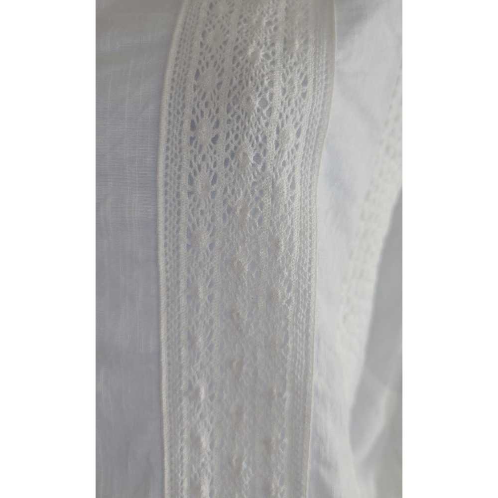 Old Navy Old Navy White Lace & Pleated Inserts To… - image 2