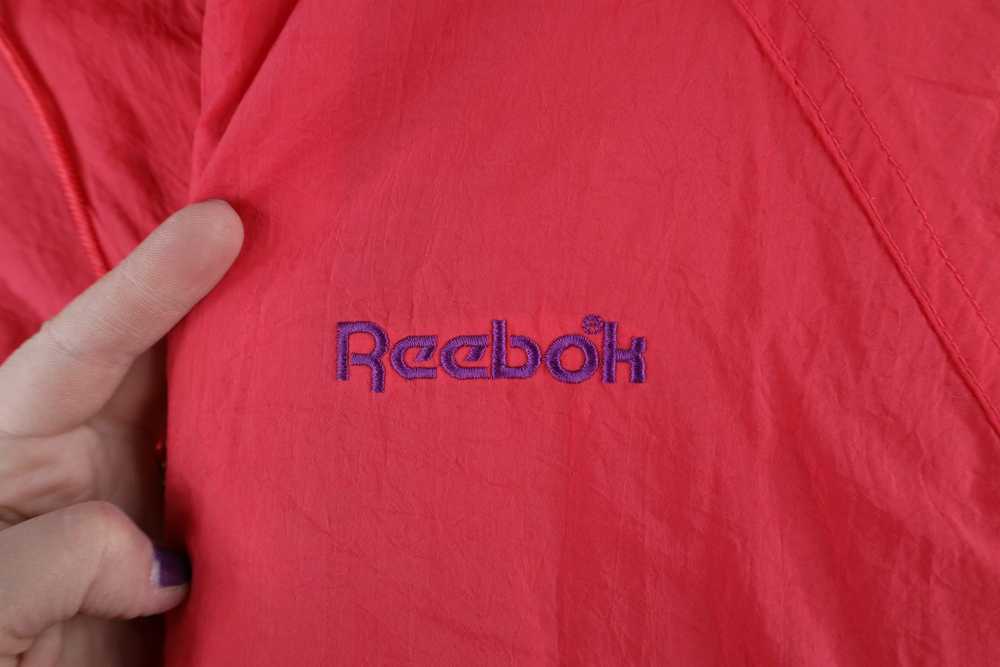 Reebok × Vintage Vintage 90s Reebok Spell Out Hoo… - image 6