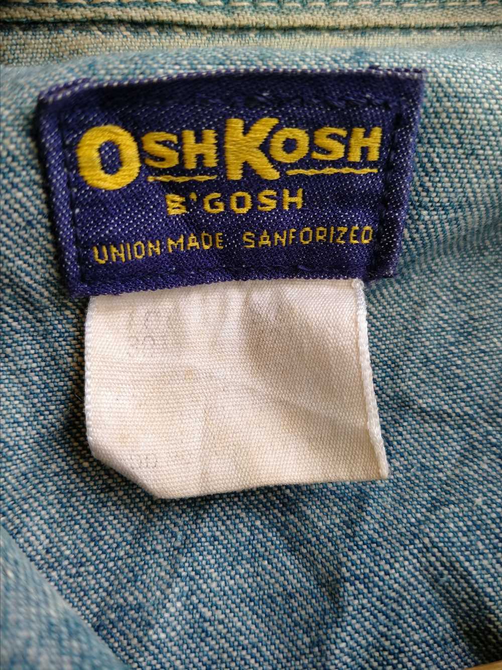 Oshkosh × Very Rare × Vintage Rare!!! Vintage 60s… - image 8