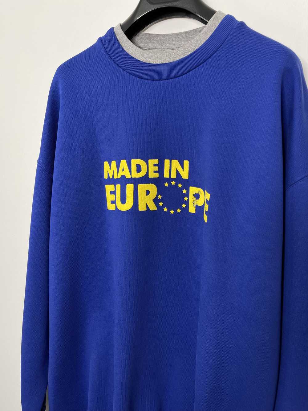 Vetements Made in Europe EU Icon Logo Decay FW21 … - image 2