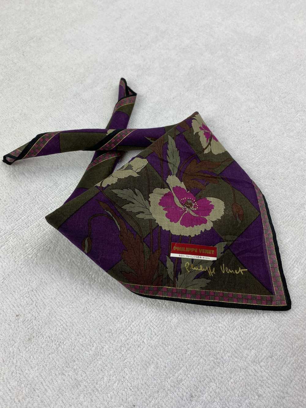 Philippe V × Vintage Philippe Venet Handkerchief … - image 2