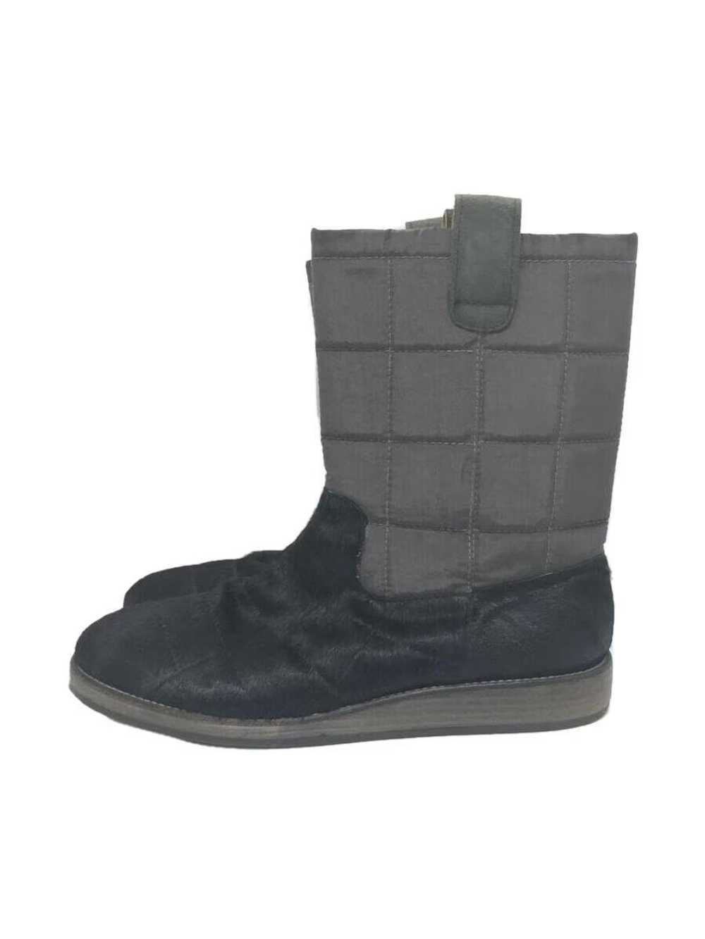 Maison Margiela Black Quilted Fur Boots - image 2