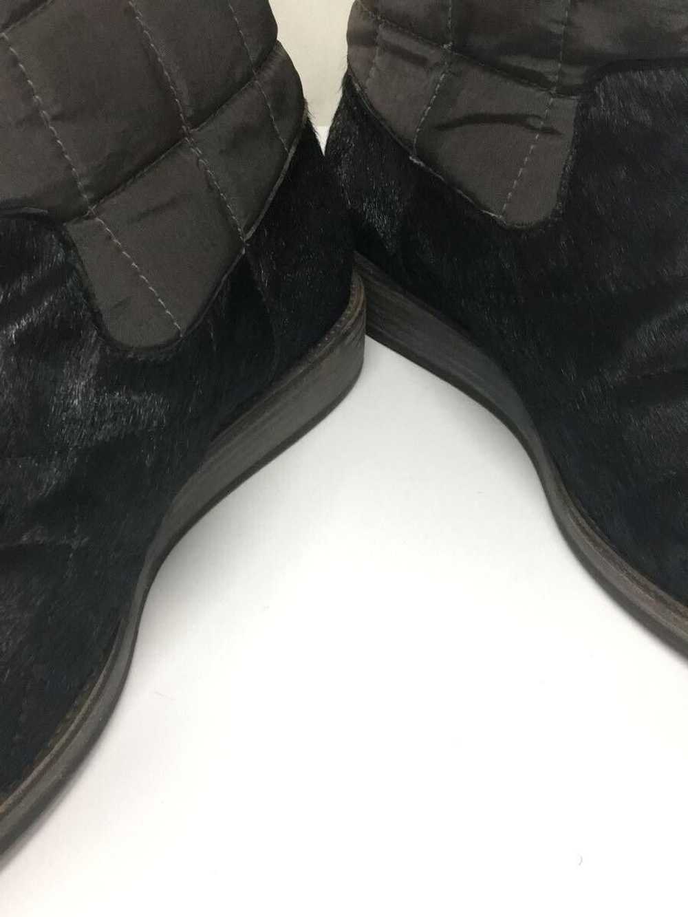 Maison Margiela Black Quilted Fur Boots - image 7