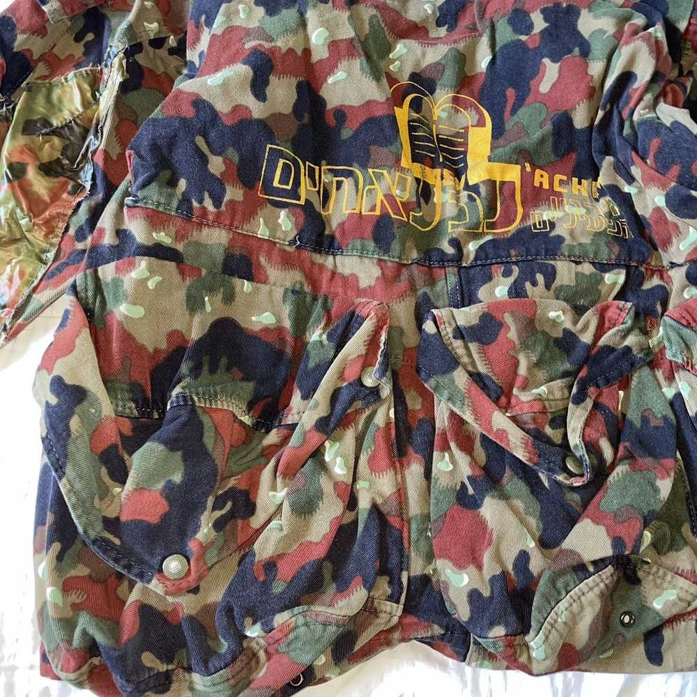 Camo × Military Swiss Camo Cargo Pocket Jacket - image 9