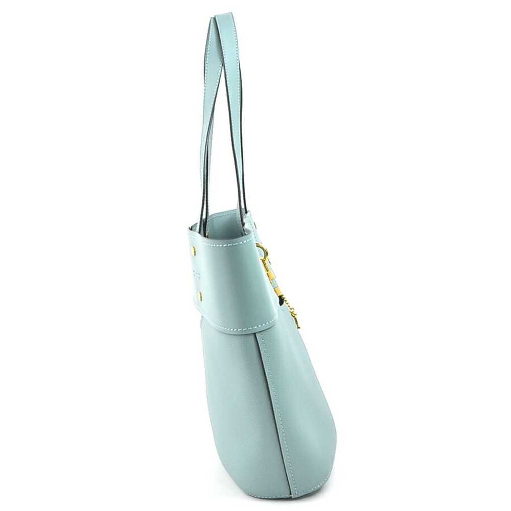 Chloe Chloé Chloe Shoulder Bag Leather Light Blue… - image 2