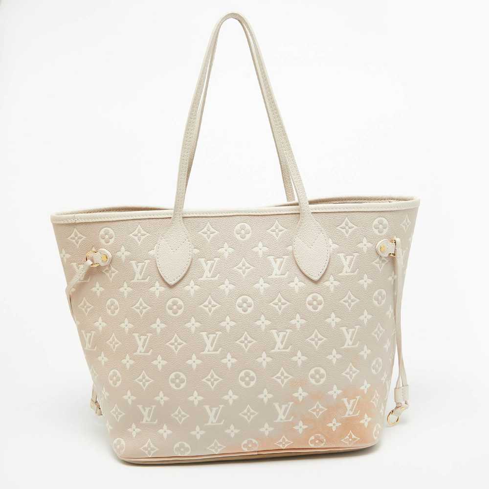 Louis Vuitton LOUIS VUITTON Beige/Khaki Green Mon… - image 4