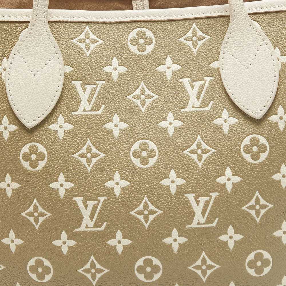 Louis Vuitton LOUIS VUITTON Beige/Khaki Green Mon… - image 5