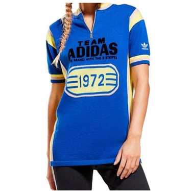 Adidas Adidas Women's Retro Knit Quarter Zip Swea… - image 1