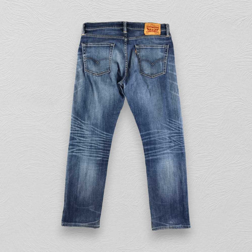 Levi's × Vintage Levis 513 Jeans Faded Blue Denim… - image 2
