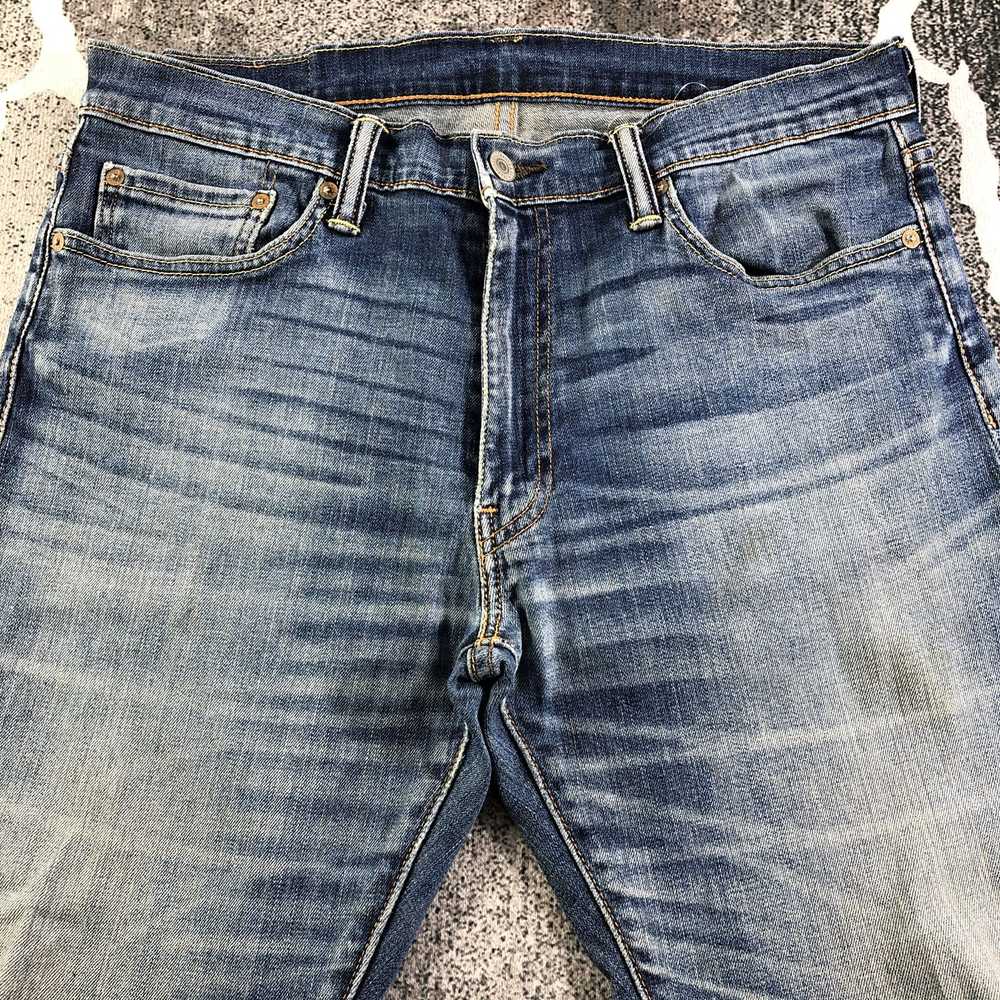 Levi's × Vintage Levis 513 Jeans Faded Blue Denim… - image 3