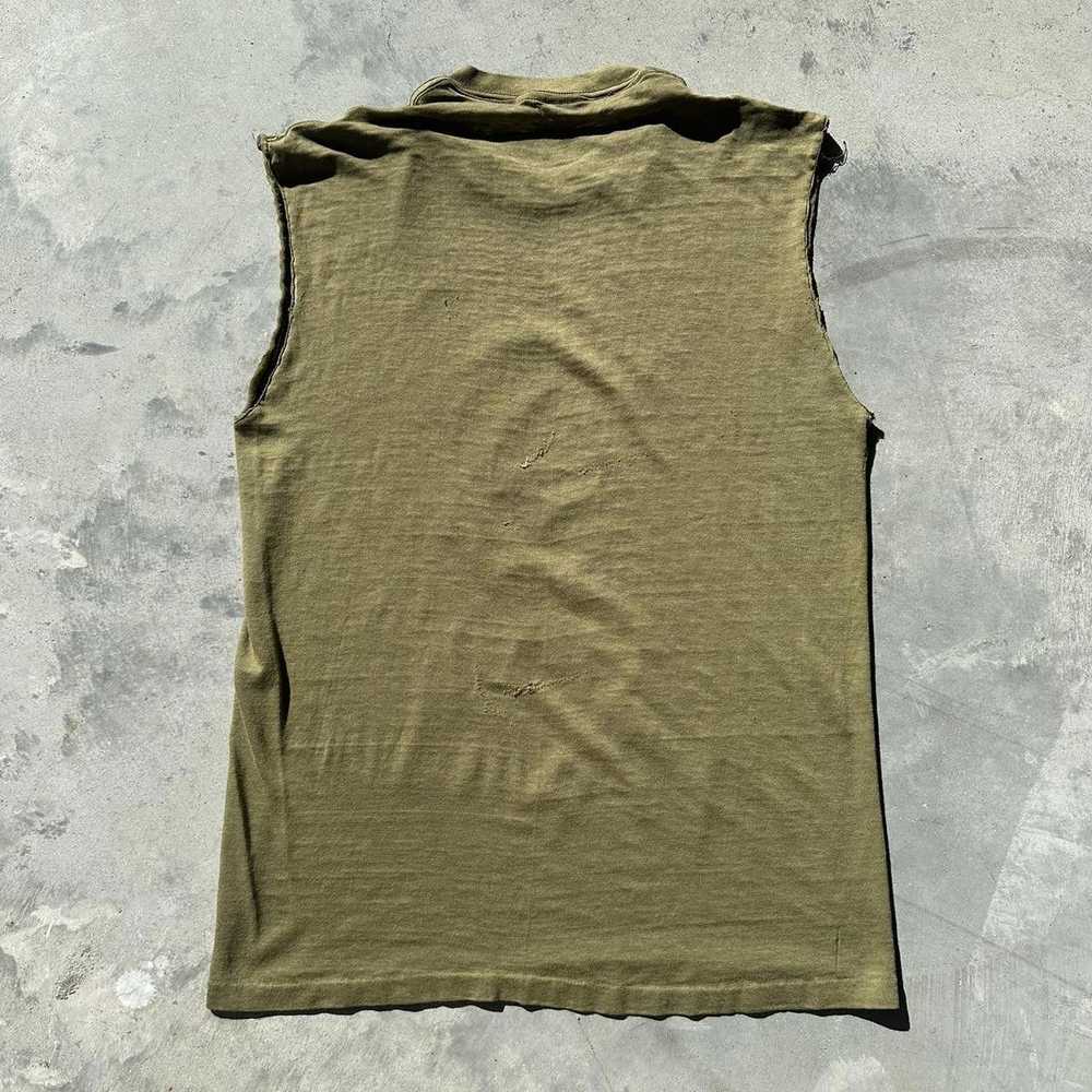 Designer Vintage 1983 US Marines cutoff shirt - image 2