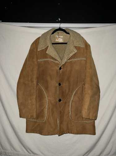 Vintage Vintage 60s Fleece Lined Coat Jacket Fox K