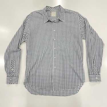 Billy Reid Billy Reid Men's Dress Shirt Italy Blu… - image 1